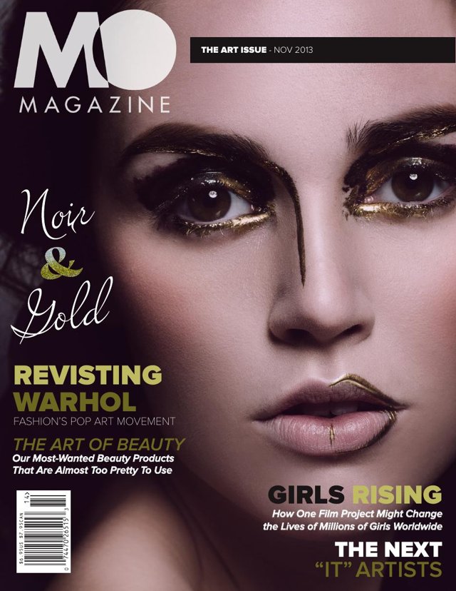 Cover of The Art Issue of MO Magazine