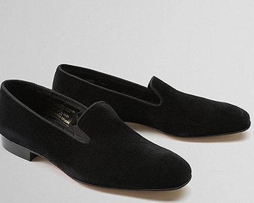 Brooks Brothers Velvet Slipper