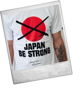DRMTM Clothing Japan Be Strong Charity Tee