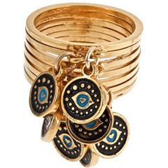 Blee Inara Evil-Eye Cluster Ring