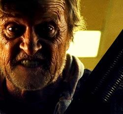 Rutger Hauer in HOBO WITH A SHOTGUN