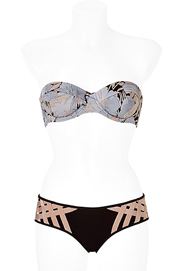 Zimmerman Black/Steel Blue Underwire Bikini