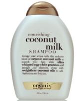 Organix Nourishing Coconut Milk Shampoo and Conditioner