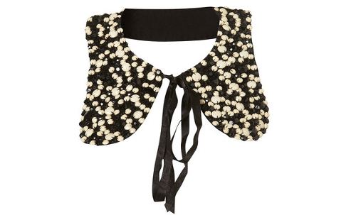 Cream Mixed Stone Collar