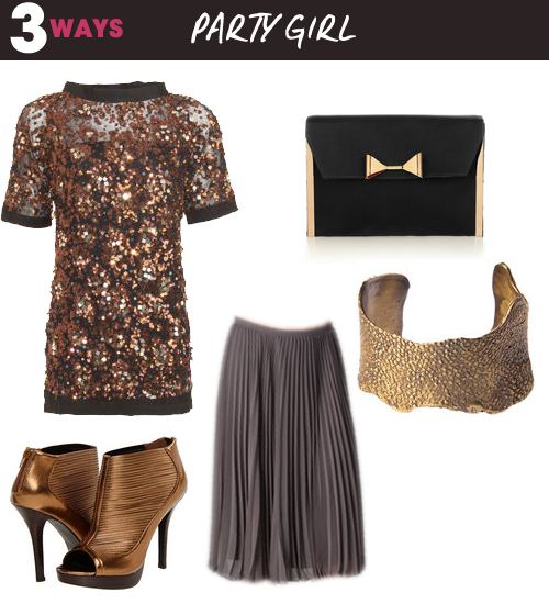 Three Ways To Wear a Halston Midi Skirt