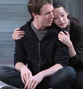 Brooke Bloom and Ryan King in Lungs.