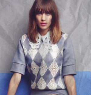 Alexa Chung in Lace