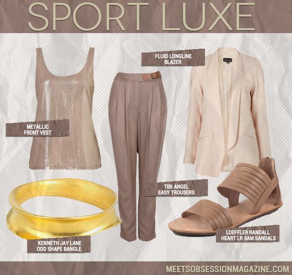 Game On! 3 Ways to Work a Sports Luxe Look