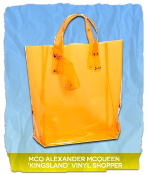 McQ Alexander McQueen 'Kingsland' Vinyl Shopper