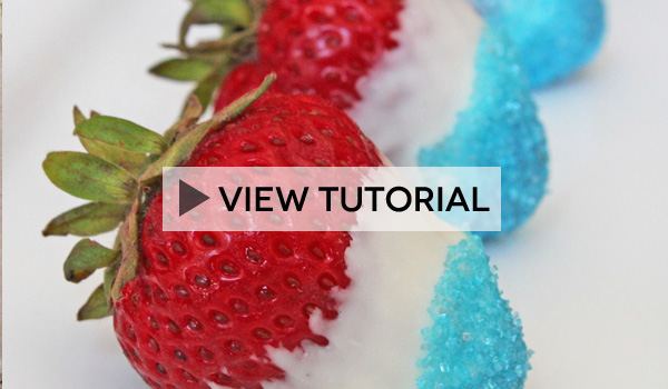 Chocolate Strawberries Tutorial
