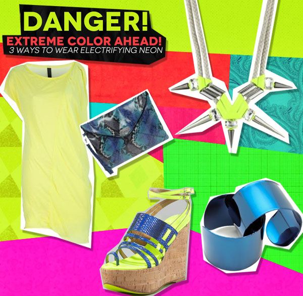 Danger! Extreme Color Ahead: 3 Ways to Wear Electrifying Neon (2)