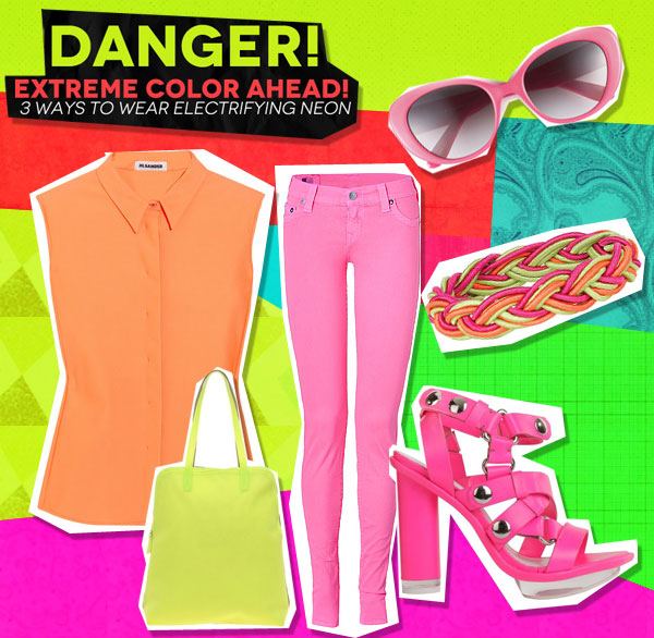 Danger! Extreme Color Ahead: 3 Ways to Wear Electrifying Neon (3)