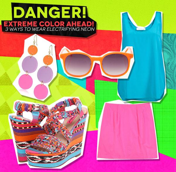 Danger! Extreme Color Ahead: 3 Ways to Wear Electrifying Neon (4)