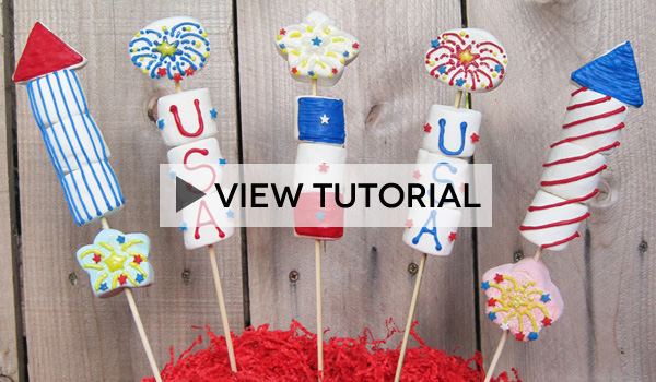 Marshmallow Fireworks Tutorial