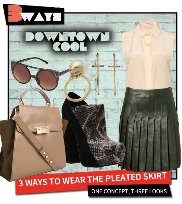 Pretty in Pleats – 3 Ways to Wear the Pleated Skirt (3)
