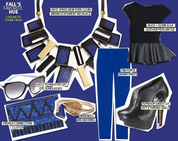 Fall’s Favorite Hue: Cooling to Colbalt Blue