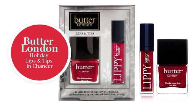 Butter London Holiday Lips & Tips In Chancer