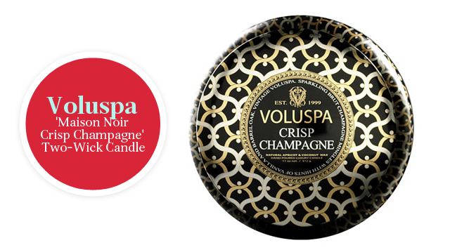 Voluspa 'Maison Noir Crisp Champagne' Two Wick Candle