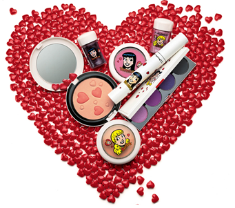 MAC Takes On The Greatest Blonde vs. Brunette Love Triangle with Archie's Girls Collection