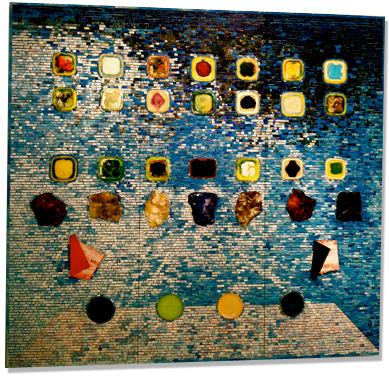 Jack Whitten, Apps For Obama, C 2011, Acrylic On Hollow Core Door
