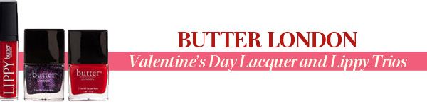 Butter London’s Valentine’s Day Lacquer And Lippy Trios