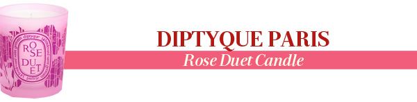 Diptyque Rose Duet Candle