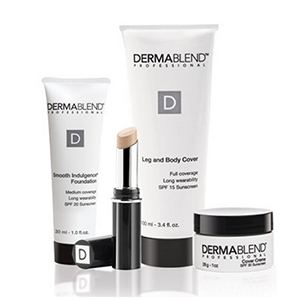 DermaBlend—a cosmetics brand that specializes in corrective coverage.