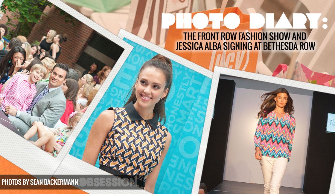 The Front Row Fashion Show And Jessica Alba Signing At Bethesda Row