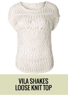 Vila Shakes Loose Knit Top
