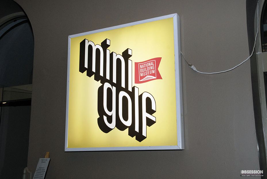 Building The Future Mini Golf Exhibit