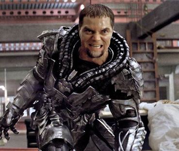 Michael Shannon in "Man of Steel"