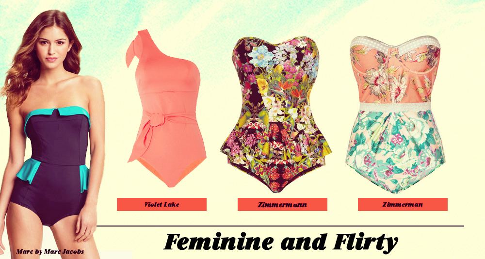 Swim Feminine And Flirty