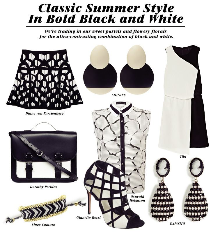 Classic Summer Style In Bold Black And White Picks