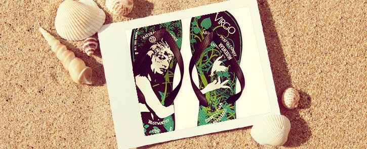 Musewear Virgo=Flip Flops