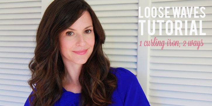 Sarah James - LOOSE WAVES TUTORIAL