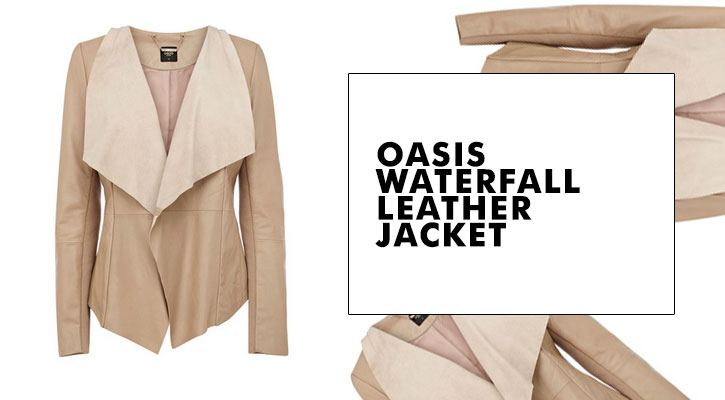OASIS Waterfall Leather Jacket
