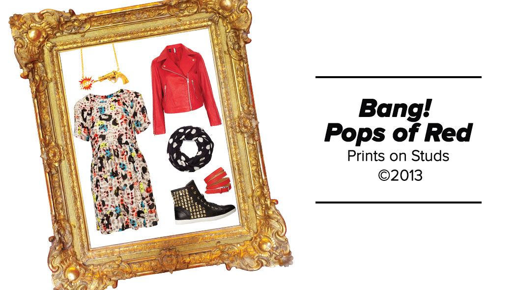 Bang! Pops Of Red