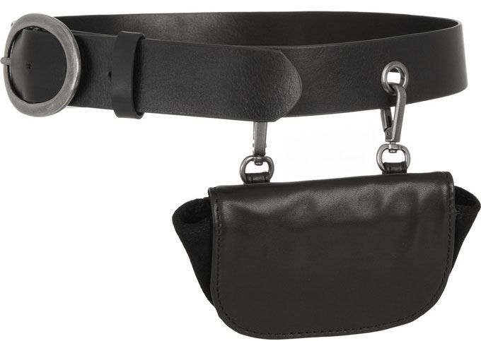 Leather Belt Bag from the Capitol Couture Collection