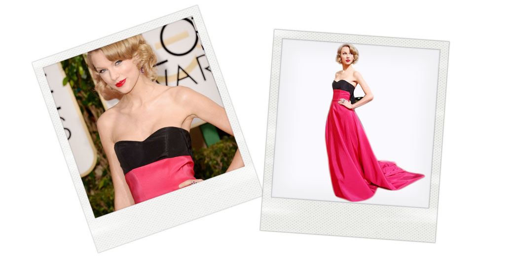 Taylor Swift In Carolina Herrera