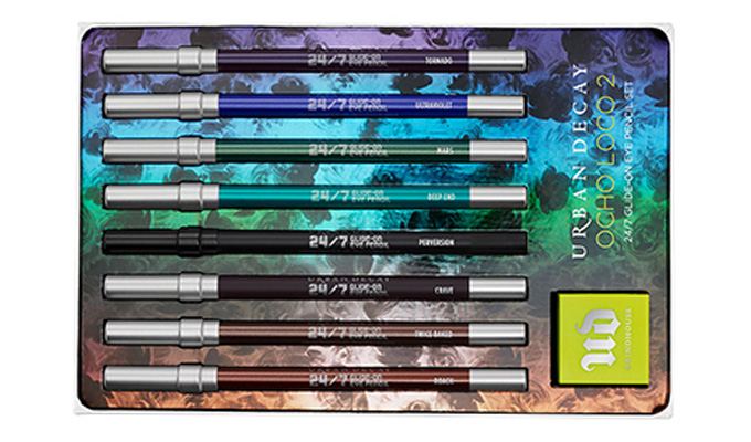 Urban Decay Ocho Loco 2/24 /7 Glide On EyePencil Set