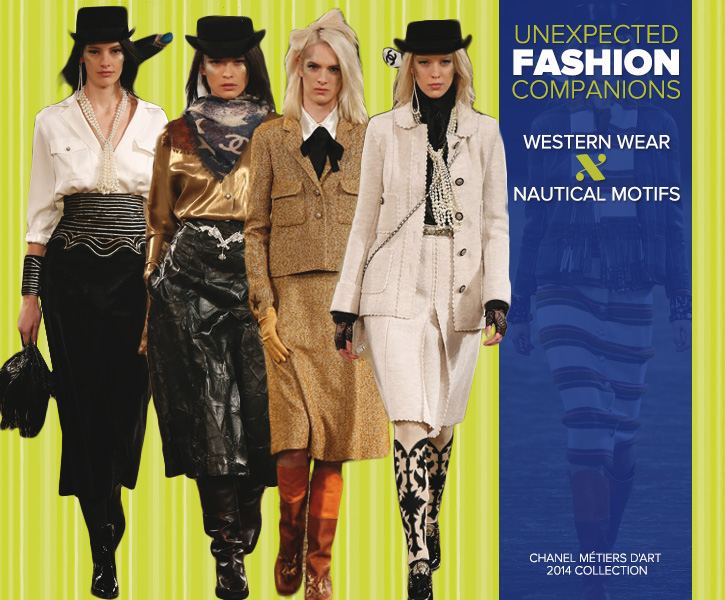 Unexpected Fashion Companions: Western Wear X Nautical Motifs