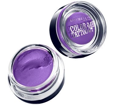 Maybelline Eye Studio Color Tattoo 24HR In Painted Purple