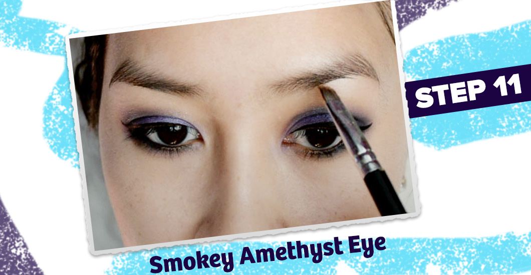 Smokey Amethyst Eye STEP 11