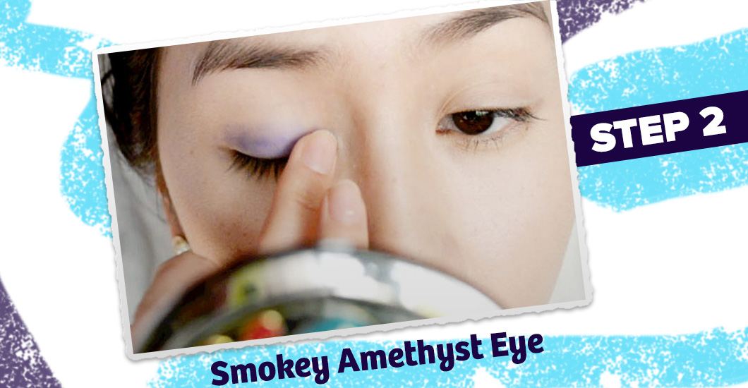 Smokey Amethyst Eye STEP 2