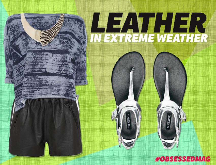 Leather In Extreme Weather Look 3