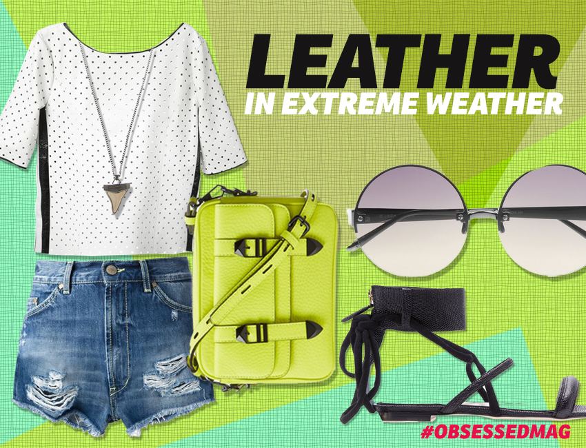 Leather In Extreme Weather Look 4