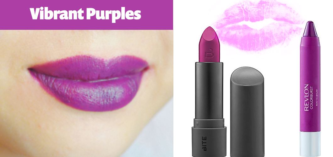 Top 5 Summer Lip Colors Vibrant Purples