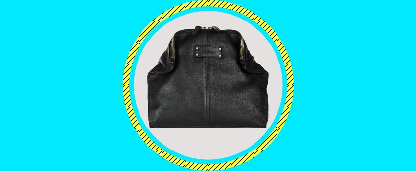 ALEXANDER MCQUEEN The De Manta Textured Leather Cosmetics Case