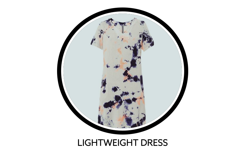 RAQUEL ALLEGRA Cosmic Tie Dye Silk Dress