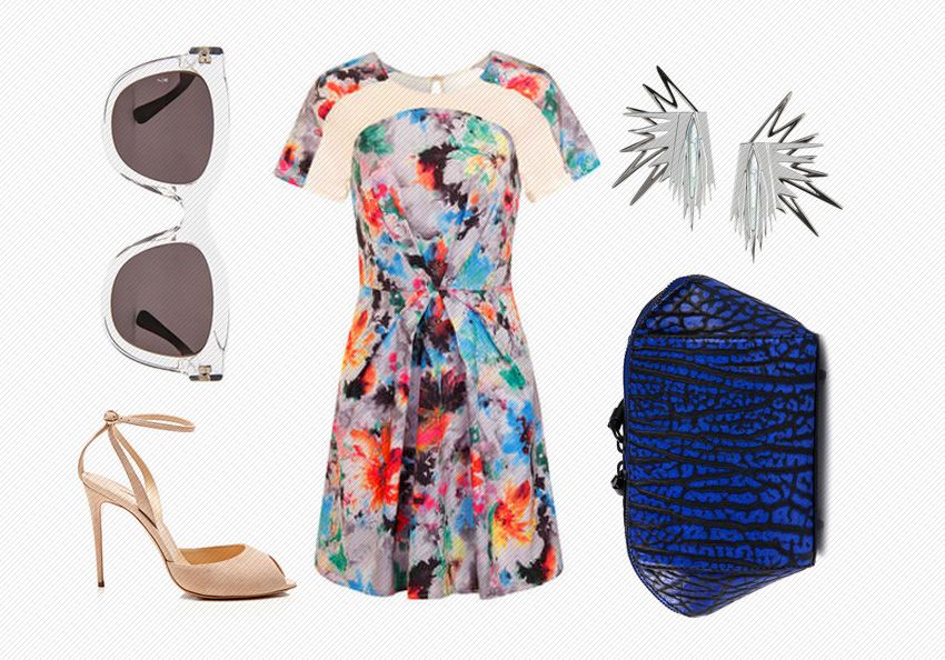 Meshing Around Dress